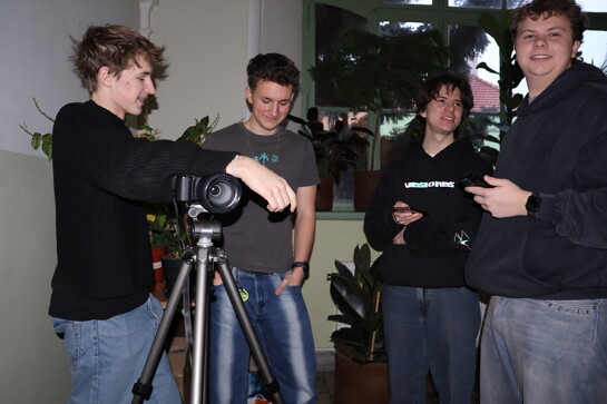 Max Jelínek - propagační video školy - maturitní práce