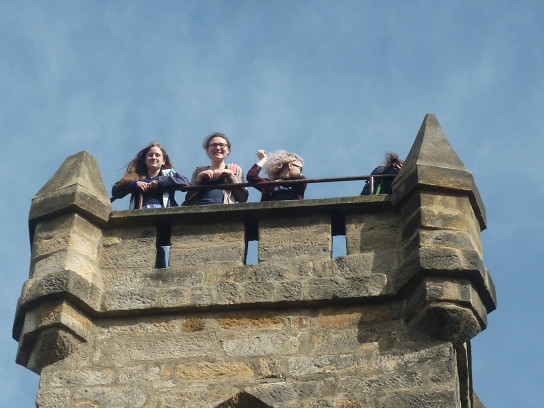 Na rozhledně Milohlídka