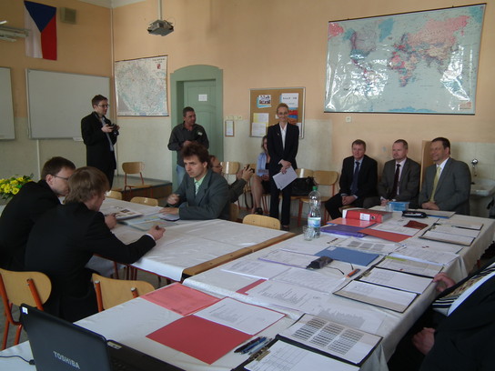 návštěva ministra Fialy