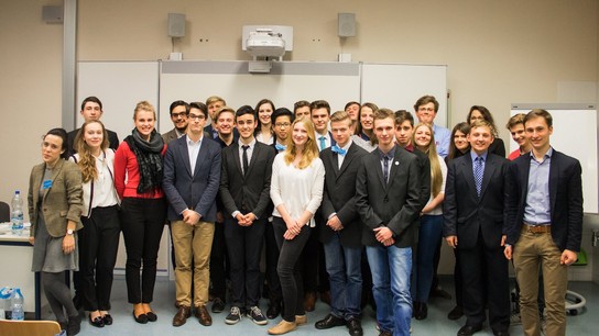 Společné foto s Michalem Půtou