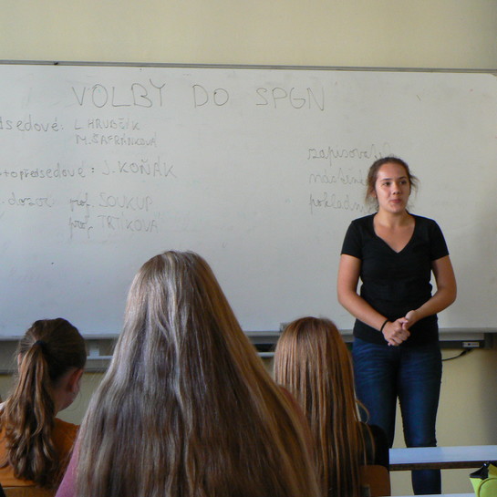 Volební projev nové předsedkyně