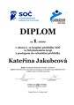 KP SOČ 2026 - diplom K. Jakubcové