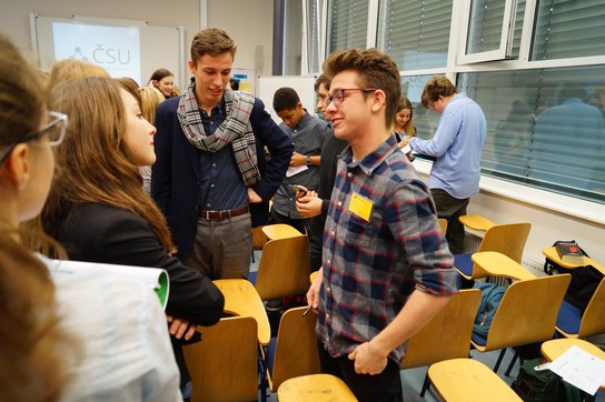 Matěj Ballaty při jedné z aktivit