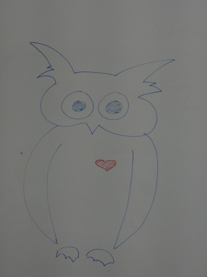 Na průběh celého dne v obou třídách dohlížely sovy - symboly vědění, moudrosti (a soutěže SOČ).