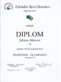 Diplom J. Móra
