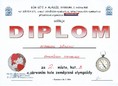 Diplom Michala Dömeho z kat. B