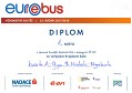 Diplom týmu 4KA z KK EUROREBUSu 2018