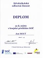KK SOČ 2019 - Diplom Jana Holého