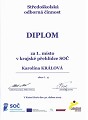 KK SOČ 2019 - Diplom Karolíny Králové