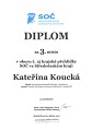 KK SOČ 2021-Diplom K. Koucké