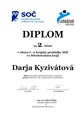 KK SOČ 2025-Diplom D. Kyzivátové