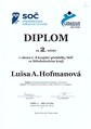 KK SOČ 2025-Diplom L. A. Hofmanové