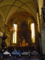 Krásné prostřední uvnitř kostela