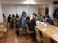 Studenti politologického semináře na MUP při herní simulaci o mezinárodních vztazích