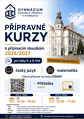 Poslední volná místa v přípravných kurzech