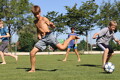 Sportovní dopoledne nižšího gymnázia na Vesláku